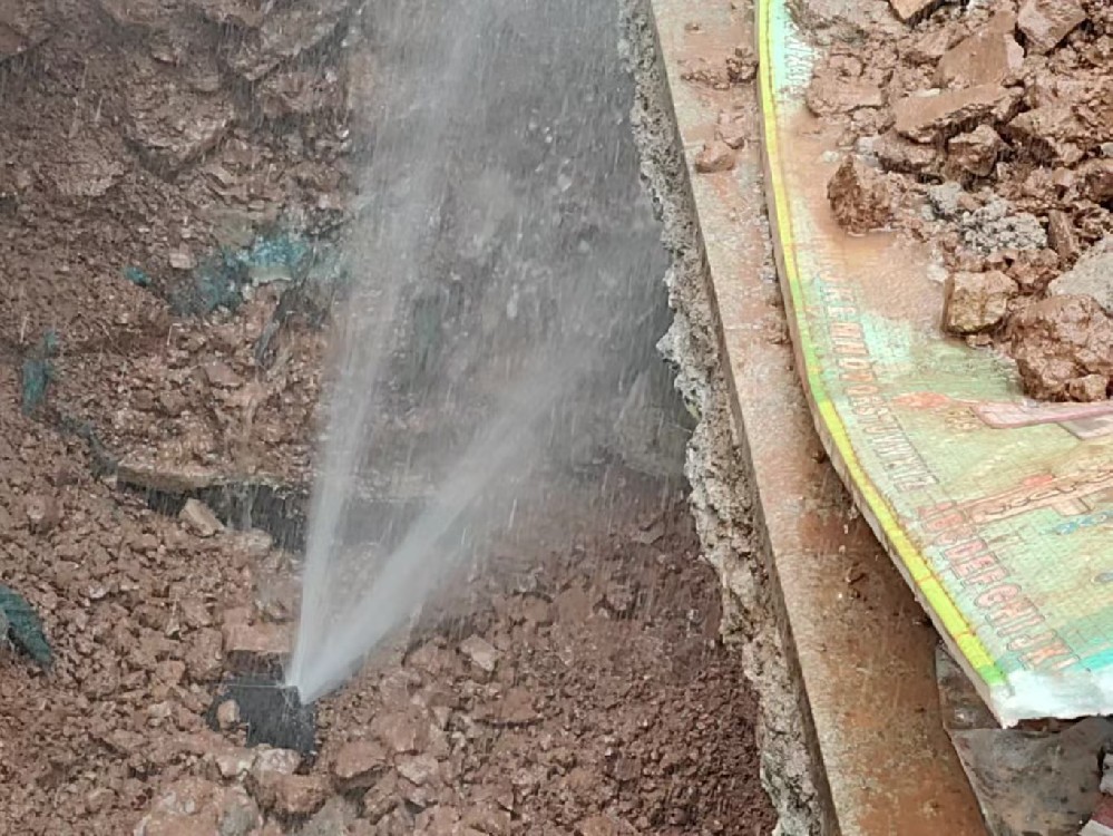 准格尔旗消防水管漏水检测定点开挖